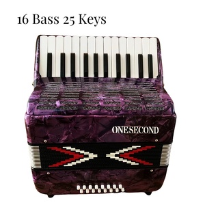 JELO IRT-1625 Bandonéon <span class=keywords><strong>concertina</strong></span> 16 basses 25 touches Clavier accordéon <span class=keywords><strong>Instrument</strong></span> accordéon pour débutants - Product Image 6