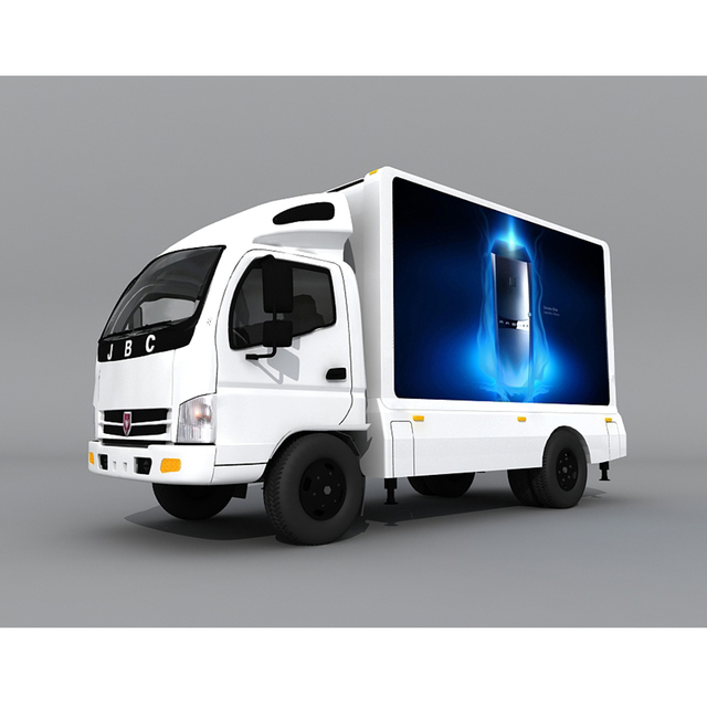 P6.66 P4.44 P3.33 Outdoor Movable IP65 Full-Color LED Screen Digital Poster Advertising Panel Mobile Billboard Display Signage