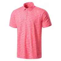 Baju Golf Olahraga Desain Merek Anda Sendiri Kaus Golf Grosir Kaus Polo Logo Khusus untuk Pria