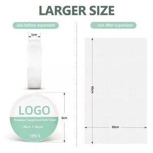 Tùy Chỉnh Ma Thuật Bông Mềm Nén Vòng Khăn Xách Tay Dùng Một Lần Du Lịch Tắm Tay - Product Image 2