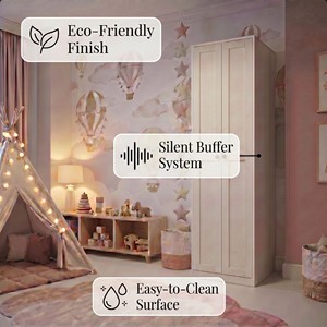 <span class=keywords><strong>Armadio</strong></span> <span class=keywords><strong>per</strong></span> Bambini Assoc Slim W600mm con Rivestimento in Polvere <span class=keywords><strong>Bianco</strong></span> Opaco <span class=keywords><strong>per</strong></span> <span class=keywords><strong>Cameretta</strong></span> dei Sogni, Ecologico - Product Image 6