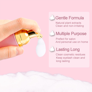 Bộ sản phẩm dầu gội dưỡng mi 30ml 60ml 100ml bán sỉ, màu be hồng, có in logo riêng - Product Image 4