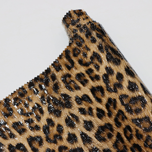 ฟิล์ม3D ลายเสือดาวสิทธิบัตร0.9มม. หนังไวนิลผิวกระจกหนังพีวีซีหนังสังเคราะห์สำหรับกระเป๋าถือแฟชั่น - Product Image 1