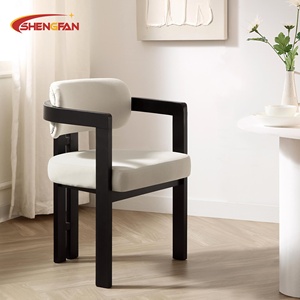 Chaises de salle à manger en bois massif pour restaurants, chaises de café de luxe, fauteuils en bois <span class=keywords><strong>noir</strong></span> – Vente en gros - Product Image 1