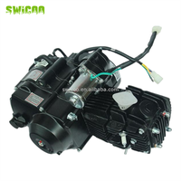 Moteur Lifan 125cc d'origine avec démarrage électrique 3+1 marche arrière pour moto tout-terrain ATV Go Kart Moto Assemblage de moteur LF 125cc