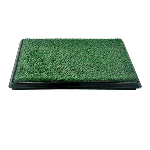 Aanpasbare Draagbare Hond Potje Gras Pad Met Dienblad Wasbaar Puppy Plas Pad Hond Gras <span class=keywords><strong>Toilet</strong></span> - Product Image 2
