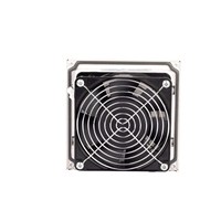 Ventilateur axial mural électrique OEM avec filtre 120 mm 230 V G4 IP54 V-0 ignifuge -10°C 70°C double roulement à billes en acier inoxydable