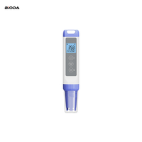 Testeur de qualité de l'eau portable 5-en-1 (température, pH, ORP, conductivité, TDS) en plastique, personnalisable OEM/ODM