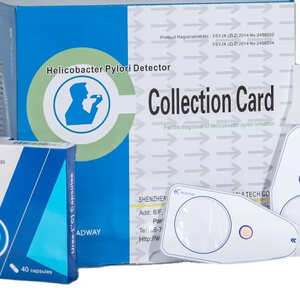 Kit de Teste de <span class=keywords><strong>H</strong></span>álito com Ureia Headway <span class=keywords><strong>13C</strong></span> para <span class=keywords><strong>H</strong></span>. <span class=keywords><strong>Pylori</strong></span> - Product Image 1