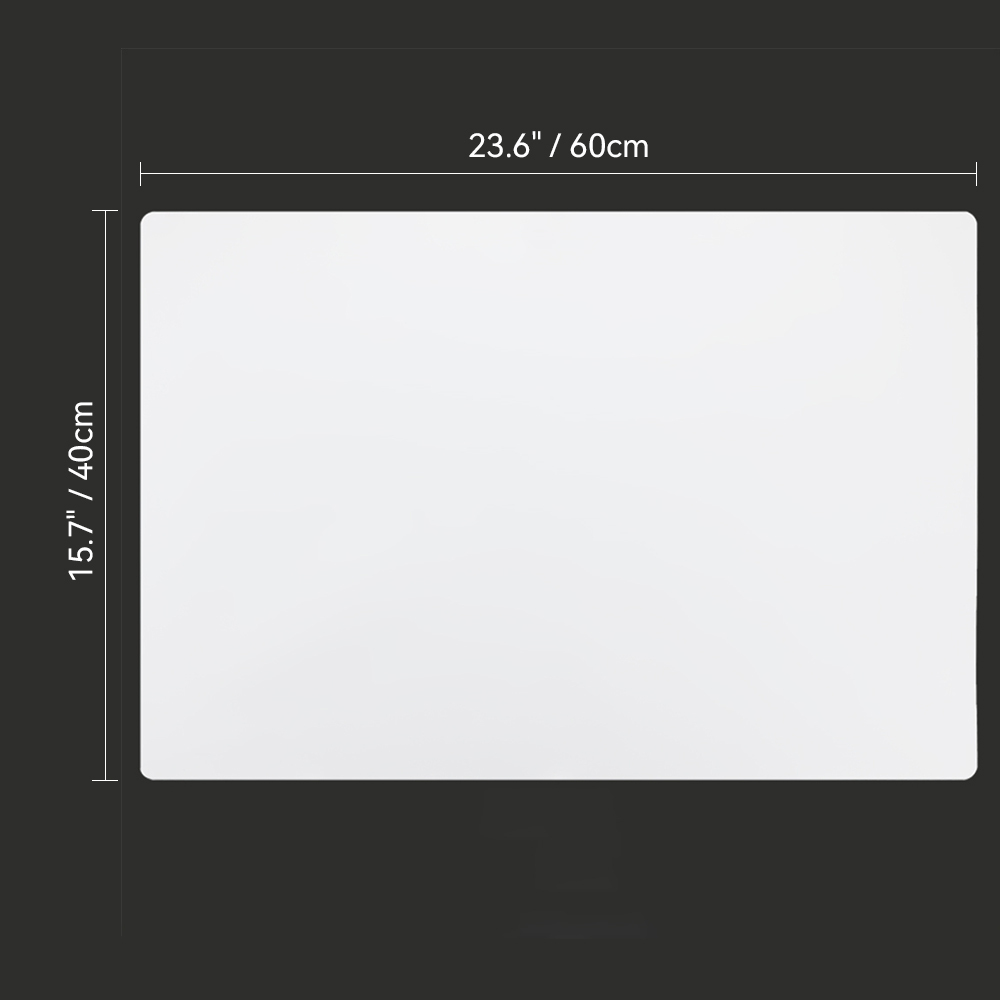 23,6 x 15,7 pouces blanc