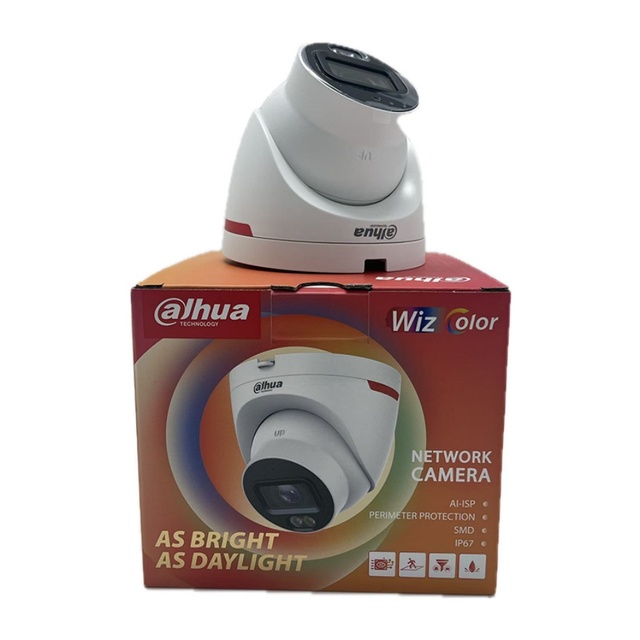 Dahua WizColor Series 4MP WizColor Fixed-focal Eyeball WizSense Network Camera IPC-HDW2449T-S-PRO Dahua Security Camera