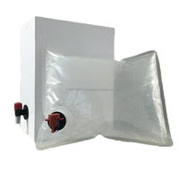 Distributeur de café, vin, vodka, bière en Bag-in-Box 3L, 5L, 10L avec valve, qualité alimentaire, pour recharge de boissons