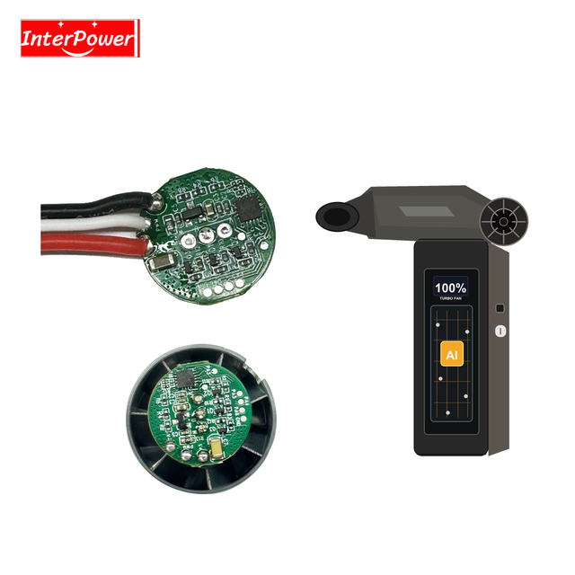 110,000 RPM High-Speed BLDC Motor Driver PCBA for Turbo Fan Handheld Violent Fan Board HW/SW Custom Development
