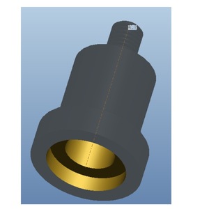 Raccord de tuyauterie non standard Chdl M10X16 en alliage d'aluminium, connecteur de conduit rigide pour câblage électrique - Product Image 2