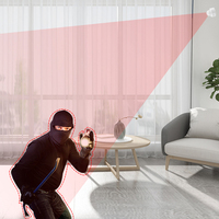 Sensor Infrarrojo PIR Zigbee Mini Inteligente para Detección de Movimiento Humano, Desarrollo de Hardware y Software, Seguridad para el Hogar