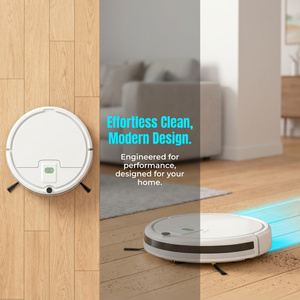 Robot aspirateur ZHKS-803 3500Pa ultra-plat, autonomie maximale de 120 minutes, anti-emmêlement automatique des poils d'animaux pour sols - Product Image 3
