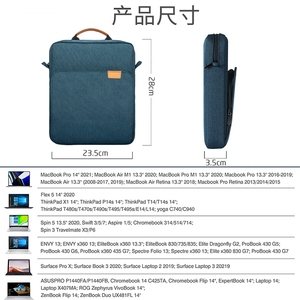 Vente chaude Polyester Sac À Bandoulière pour iPad Pro 11 10.2 Air 4 10.9 9.7 Surface Go 3/2 <span class=keywords><strong>Galaxy</strong></span> <span class=keywords><strong>Tab</strong></span> 9-11 Ordinateur Portable Et Tablette - Product Image 5