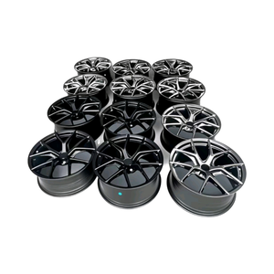 GPWYK 18/19 pouces FIR Flow Molded Alloy Jantes 5x112 5x114.3 5x120 pour Volkswagen BMW Audi Mercedes Mazda Allemand Japonais, et <span class=keywords><strong>Ko</strong></span> - Product Image 3