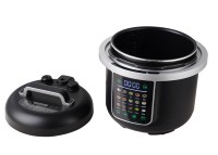 Cuisinière électrique à pression 6L 1000W 15-en-1 multifonctionnelle intelligente avec écran tactile, menus prédéfinis, cuisson rapide pour la maison