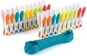 Grande Vente Pinces <span class=keywords><strong>à</strong></span> <span class=keywords><strong>Linge</strong></span> Petites en Plastique Colorées, Clips de Lessive <span class=keywords><strong>à</strong></span> Ressort, <span class=keywords><strong>Épingle</strong></span>s <span class=keywords><strong>à</strong></span> Sac - Product Image 4