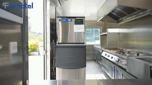 Коммерческая машина для льда большой емкости, машина для приготовления льда для магазина холодных напитков - Product Image 4