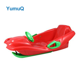 Voiture de traîneau durable de bébé de wagon pliant de YumuQ avec le volant - Product Image 1