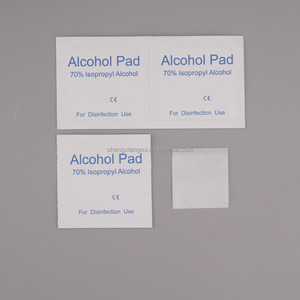 Toallitas Desinfectantes con <span class=keywords><strong>Alcohol</strong></span> Isopropílico al 70%, con Logotipo Personalizado OEM, No Tejidas, Estériles, Envueltas Individualmente, 3x6cm - Product Image 1