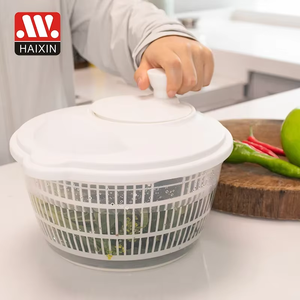 HAIXIN, ustensiles de cuisine très vendus, mélangeur <span class=keywords><strong>à</strong></span> <span class=keywords><strong>salade</strong></span> de 2,3 L, <span class=keywords><strong>essoreuse</strong></span> <span class=keywords><strong>à</strong></span> <span class=keywords><strong>salade</strong></span> manuelle en plastique pour fruits et légumes avec bol - Product Image 4