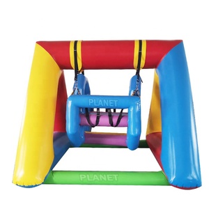 Columpio inflable <span class=keywords><strong>para</strong></span> deportes al aire libre <span class=keywords><strong>para</strong></span> niños, divertido y duradero, doble silla colgante - Product Image 3