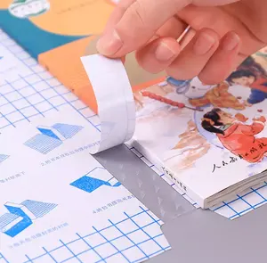 2022 뜨거운 판매 PVC 투명 자기 접착 학교 책 커버