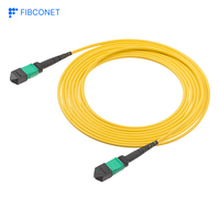 Câble Trunk Fibre Optique OS2 12 Cœurs à Faible Perte d'Insertion 0.15dB pour Centre de Données 400G 800G 2m MPO Monomode