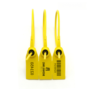Sceau de sécurité inviolable <span class=keywords><strong>Yuston</strong></span> YTPS103 en plastique renforcé de fil d'acier pour réservoirs d'huile/d'eau, longueur 406 mm, résistance à la traction 235 N - Product Image 3