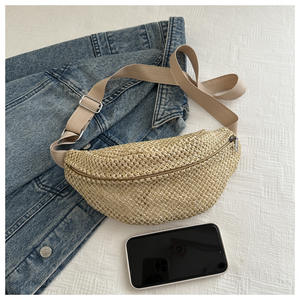 <span class=keywords><strong>Riñonera</strong></span> con correa ajustable Youmeli, <span class=keywords><strong>riñonera</strong></span> de paja para exteriores, <span class=keywords><strong>riñonera</strong></span> cruzada personalizada, <span class=keywords><strong>riñonera</strong></span> para el pecho, <span class=keywords><strong>riñonera</strong></span> tejida de ganchillo - Product Image 3