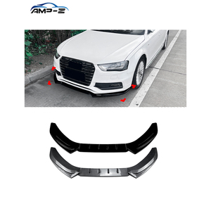 AMP-Z <span class=keywords><strong>A4</strong></span> B8.5 A5 8T adesivi per paraurti anteriore splitter rivestimento parafango per <span class=keywords><strong>Audi</strong></span> <span class=keywords><strong>A4</strong></span> B8.5 A5 8T <span class=keywords><strong>Sline</strong></span> 2013-2016 accessori - Product Image 1