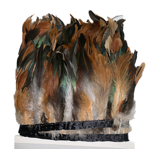 Fil <span class=keywords><strong>de</strong></span> plumes <span class=keywords><strong>de</strong></span> <span class=keywords><strong>coq</strong></span>, 6-8 pouces, <span class=keywords><strong>coq</strong></span> naturel, <span class=keywords><strong>pour</strong></span> robe - Product Image 6