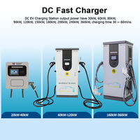 Pengisi daya Cepat tingkat armada OCPP & dinamik, pengisi daya Cepat EV 60kW-360kW DC Supercharger