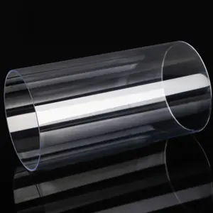 LANDU tube rond en acrylique transparent tube de bonbons en acrylique OD50 * T2 * ID44 * L2000mm tube PMMA transparent