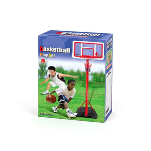 Juego de Baloncesto de Plástico de 195 cm con Balón para Niños de 8 a 13 Años, Uso Interior y Exterior - Product Image 2