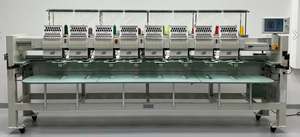 Máquina de Bordar Computarizada Industrial TMAR K1508 de 8 Cabezas y 15 Agujas de Grado Industrial para Producción de Prendas de Vestir - Product Image 5