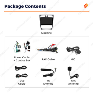 MEKEDE & NAVIFLY X serie Android Car Head Unit navigazione GPS Car-play 8 Core per <span class=keywords><strong>Mercedes</strong></span>/Benz/CLK/W209 - Product Image 5