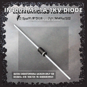 Redresseurs en silicium généraux IN4007 M7 1A 1kV DO-214AC, Diode 1N4007, Redresseur 1000V - Product Image 2