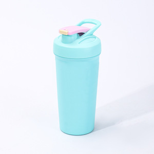 Bouteille shaker à protéines en acier inoxydable avec logo personnalisé 2026, sans BPA, anti-fuite, isolée sous vide, cadeau d'entreprise, bouteille d'eau pour la gym - Product Image 5