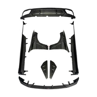 Kit carrosserie en fibre de carbone sèche style TAKD pour BMW X5 G05/G18 LCI (2024) - Lame avant/Jupes latérales/Diffuseur arrière/Ailes/Aileron