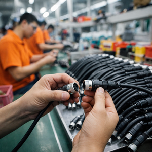 防水円形コネクタケーブルアセンブリ |   IP67/IP68 工業用ワイヤーハーネス |   カスタム長さ＆ピン構成 - Product Image 5