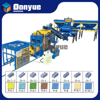 Machine à fabriquer des blocs entièrement automatique QT6-15, ligne de production de briques en béton à fort profit