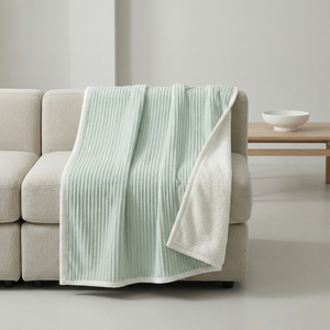 Couverture de lit de massage pour spa et salon, en flanelle côtelée 3D, alternative douce et chaude à la serviette pour table de massage, vente en gros - Product Image 1