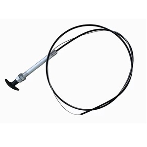 Phidicos Boot Release Cable 12222222 With Self Locking T Handle For Buses <b>Coaches</b> Trucks Replacement Repair - Product Image 1