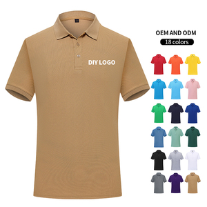 Bán Buôn Trống Tùy Chỉnh Thêu Biểu Tượng Người Đàn Ông Của T-Shirt Chất Lượng Cao Cotton Làm Việc Quần Áo Đồng Phục Tùy Chỉnh Người Đàn Ông Của Polo Áo Sơ Mi - Product Image 2