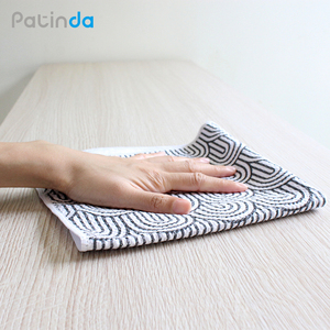 Tùy Chỉnh Trọng Lượng Nhẹ Thăng Hoa Khăn Có Thể Giặt Sợi Nhỏ In Ấn Khăn Nhà Bếp Tái Sử Dụng Dishcloth Khăn - Product Image 2