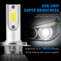 Ampoules de phares LED C6 H1 H3, feux de voiture LED H7, H4 880 H11 HB3 9005 HB4 9006 H13 6000K 72W 12V 7200LM, phares automobiles